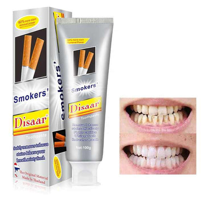 Stain removal power Smoker's Disaar Toothpaste