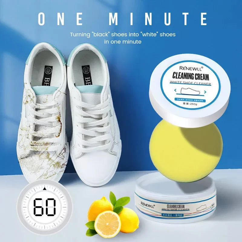 Multifunctional White Shoe Cleaning Cream