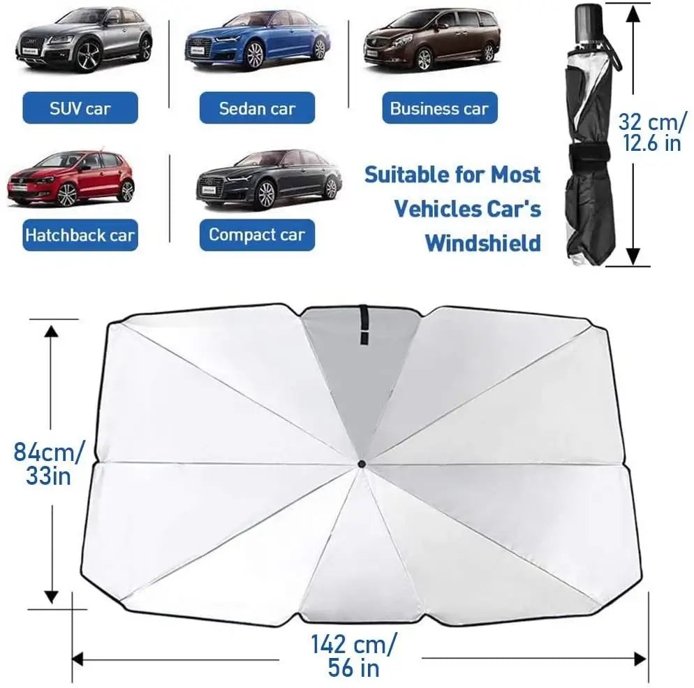 Foldable Car Sunshield Umbrella