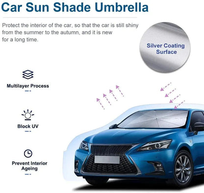 Foldable Car Sunshield Umbrella